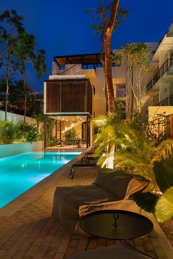 Private Pool And Roof Top For 3 In La Veleta Tulum Exterior foto