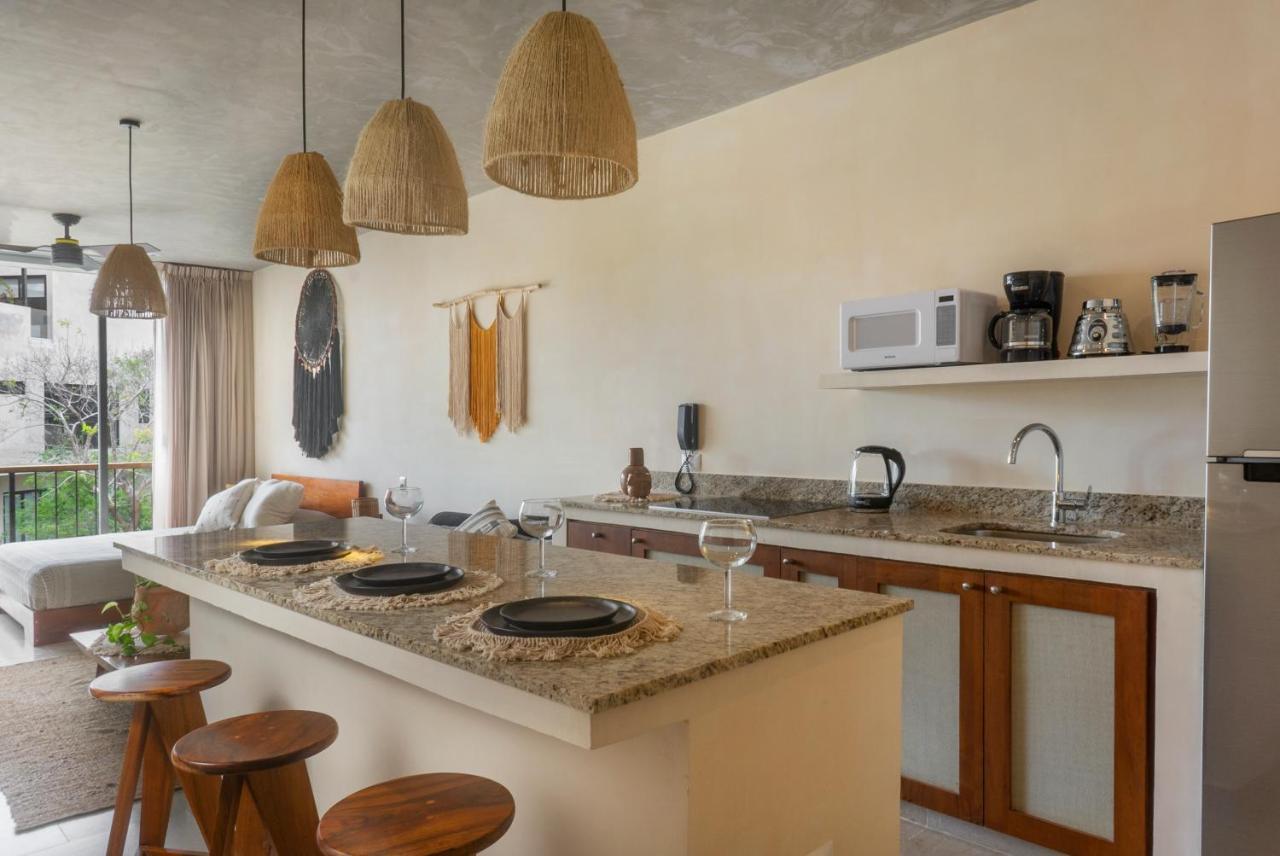 Private Pool And Roof Top For 3 In La Veleta Tulum Exterior foto