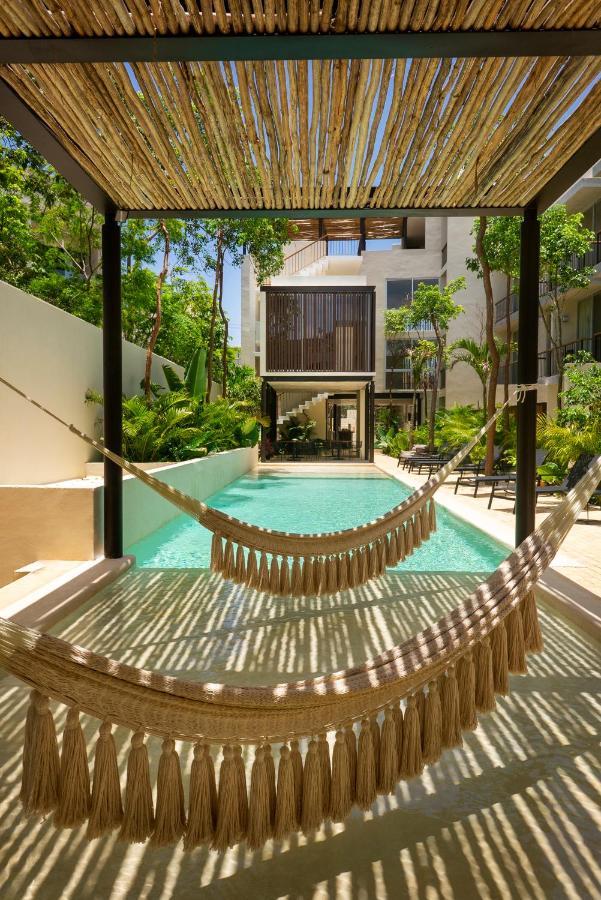 Private Pool And Roof Top For 3 In La Veleta Tulum Exterior foto